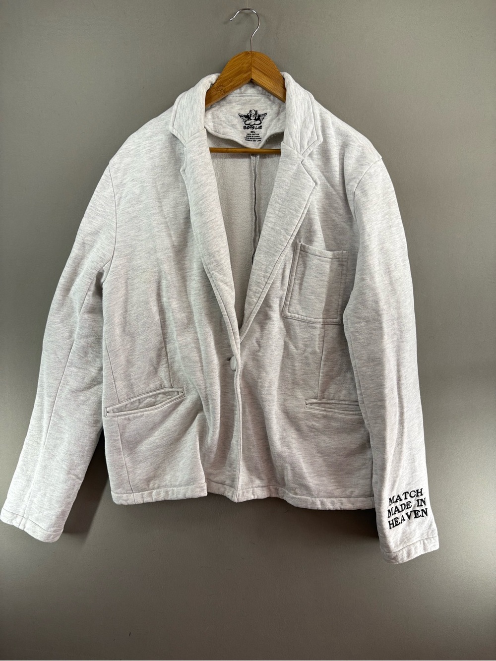 Boys Lie  Our Match Made In Heaven Oversized Blazer Jacket M/L